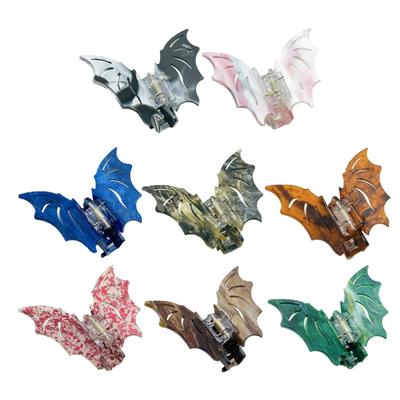 Delicate Bat Wing Shape Hair Claw for Woman Girls Hair Clip for Long Hair Nonslip Hair Clip Delicate Travel Hair Clip