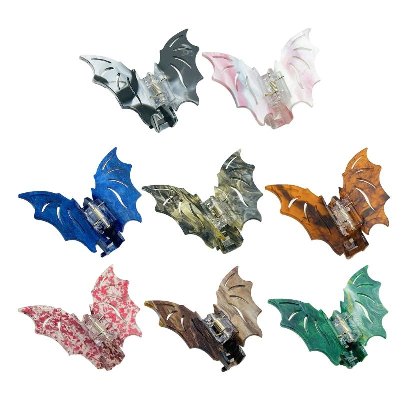 Delicate Bat Wing Shape Hair Claw for Woman Girls Hair Clip for Long Hair Nonslip Hair Clip Delicate Travel Hair Clip