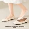 5 Pairs of Women's Summer Solid Color All Over Cotton Sole Invisible Shallow Mouth Boat Socks