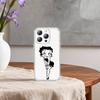 C-Classic Character Anime B-Bettys B-Boops  Phone Case For iPhone17p 16 15 14 13 12 11 Mini Pro Max Plus Transparent Cover