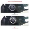 2x Chrome Front Door Speaker Trim Ring For Jeep Grand Cherokee Durango 2011-2021