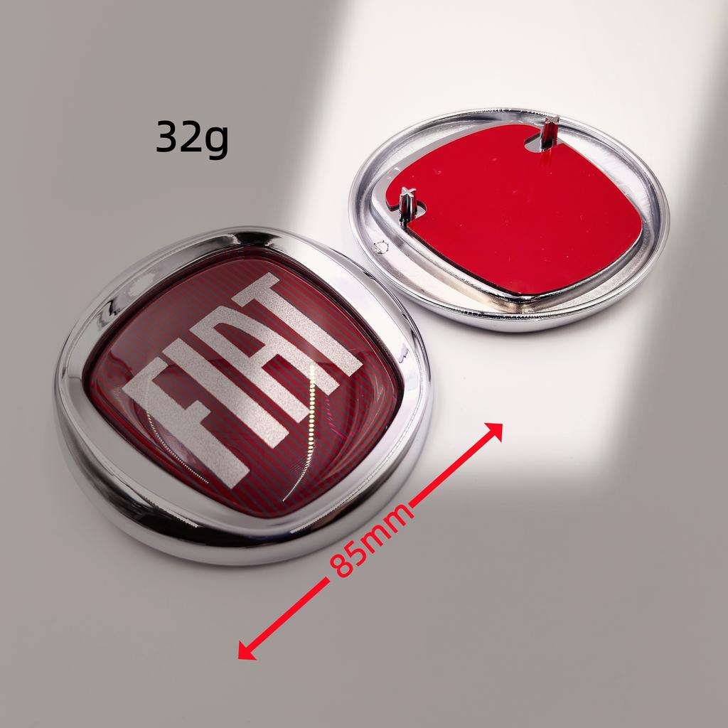 Car emblem 85mm 8.5cm Car Front Hood Emblem badge Rear Trunk Emblem Badge Front Hood Rear Emblem for fiat 500 Abarth