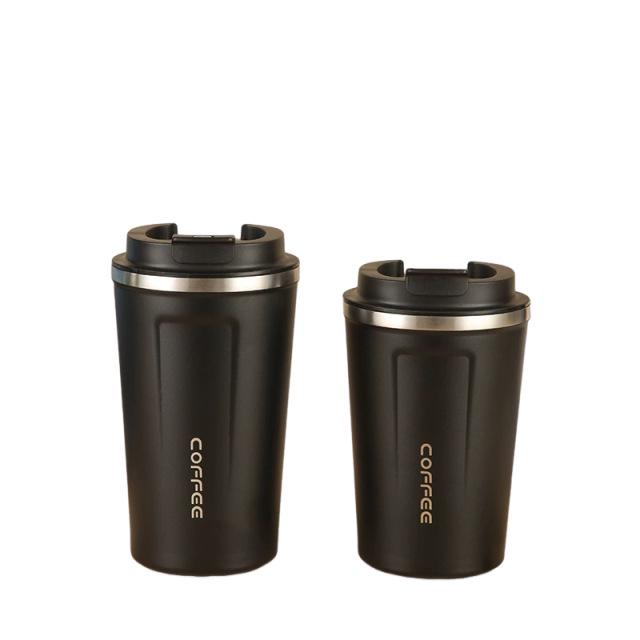Tazza da Caffè Termica in Acciaio Inossidabile con Display Intelligente - Portatile per Esterni e Pronta per Essere Regalata