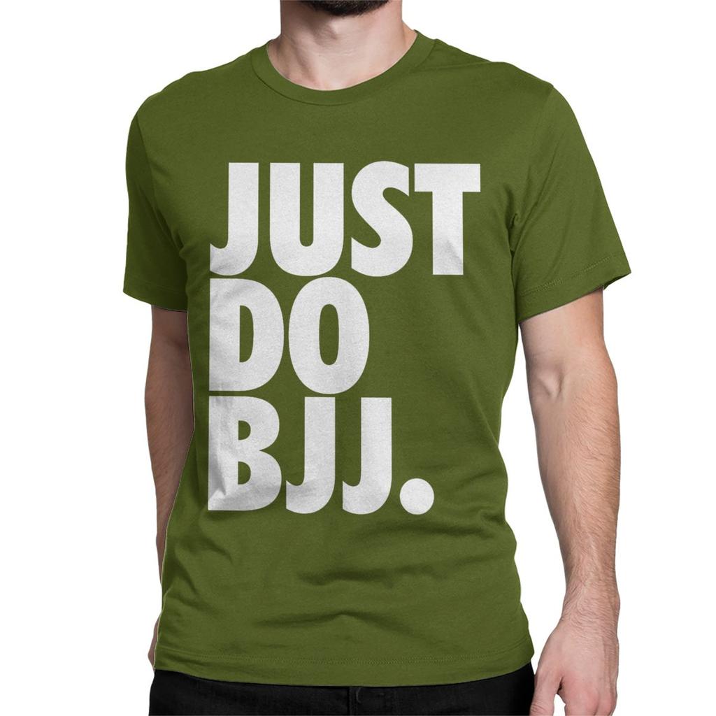 Just Do Bjj T Shirt for Men Women 100% Cotton Hipster T-Shirt Round Neck Brazilian Jiu Jitsu BJJ Tee Shirt Clothing Gift