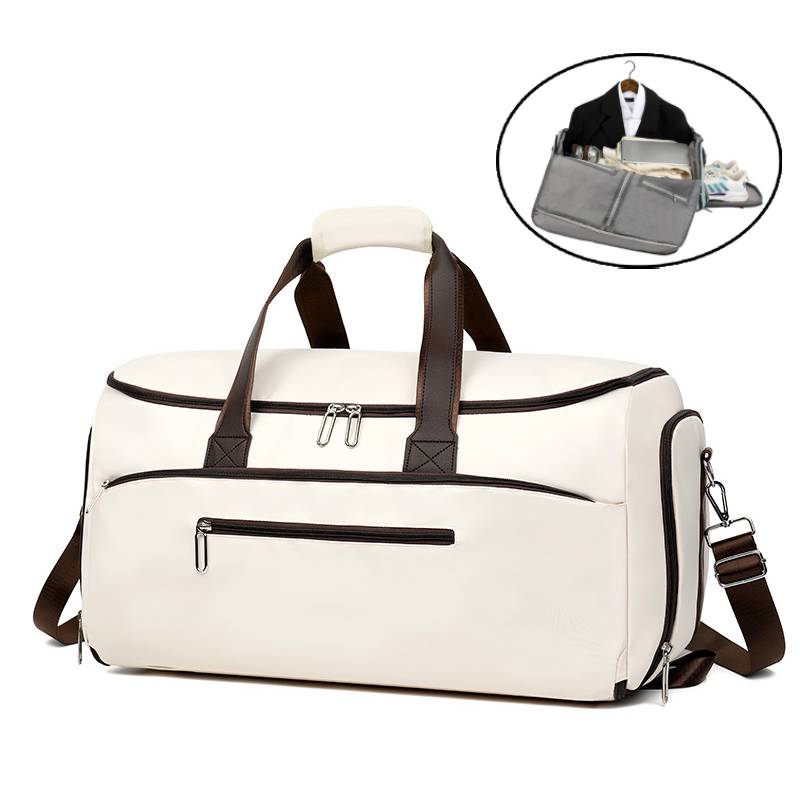 Men Travel Duffle Suit Bag With Shoes Pack Training Carry On Weekend Bag Outdoor Hiking Swimming Handbag Sports Fitness Satchel