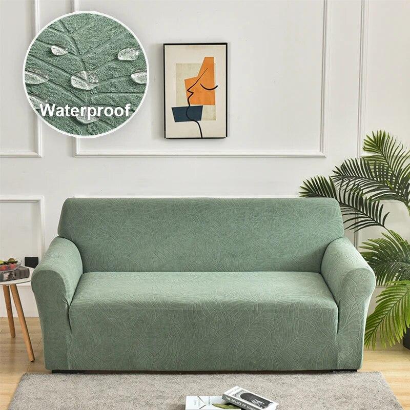 

Водонепроницаемые жаккардовые чехлы для диванов, 1/2/3/4 сиденья для гостиной, толстые эластичные L-образные чехлы для диванов, протектор, съемный XLarge(235-300cm)1pc