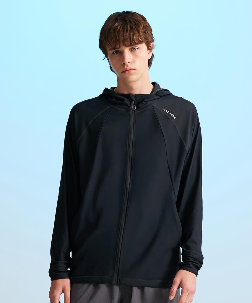 Leijibi Tech Flow Hydro Performance Loose Fit Hooded Zip-Up Rash Guard W (3 Colors)