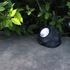 Outdoor Waterproof Solar Powered Yard Lawn Garden Rock Light Ground LED Lamp