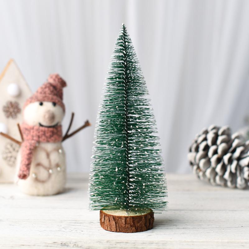Desktop Cedar Mini Christmas Tree - Festive Display and Gift Decor