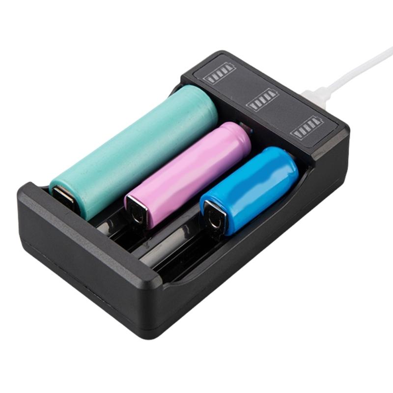 USB C Battery Charger For 18650 21700 Batteries Charging Box Compatibles Li Ion And Ni Rechargeable Cells