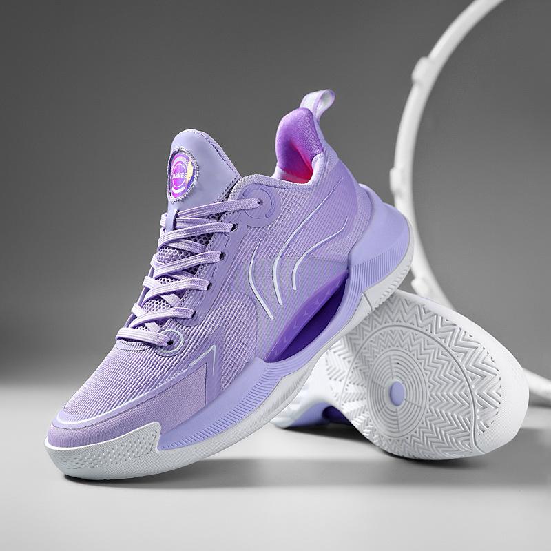 

Ultra-lightweight basketball shoes men s breathable actual combat youth student sneakers summer high and low-top men s and women s non-slip shock-abs 45