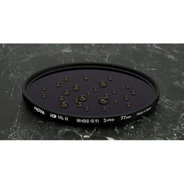 Filtre hd mkii irnd8 - hoya - 52 mm - densité neutre nd8 - traitement hydrophobe - ultra-slim