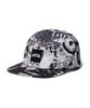 MAGOODGAN Headwear 9305 Collage Print Mono Camp Cap
