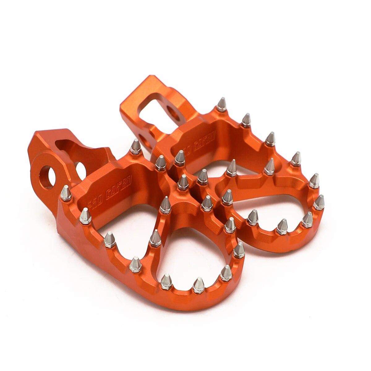 Подножки для мотокросса, подножки для ног, подножка для KTM EXC EXC-F SX SX-F 85 125 150 200 250 300 350 450 500 Dirt Pit Bike 2016- оранжевый