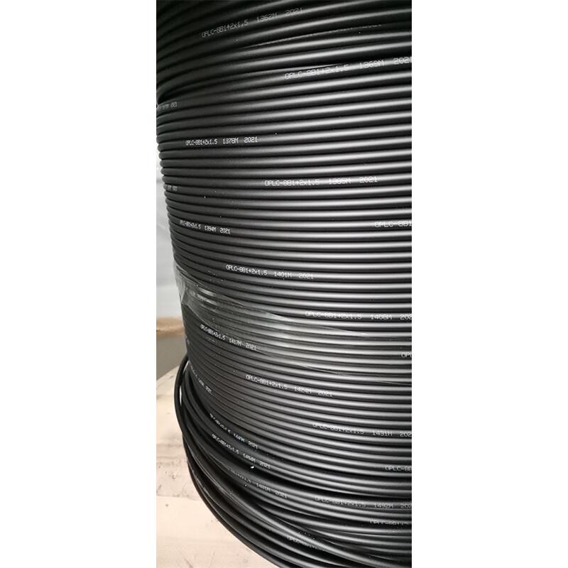 8-Core Fiber Optic Composite Cable