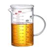 SX 1000ml Glass Measuring and Serving Pitcher with Lid