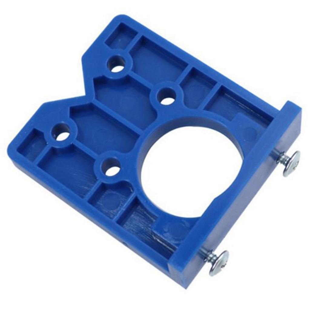 Concealed Hinge Jig Kit 35mm ABS Incisive Alloy Hinge Drilling Hole Router Jig for Furniture