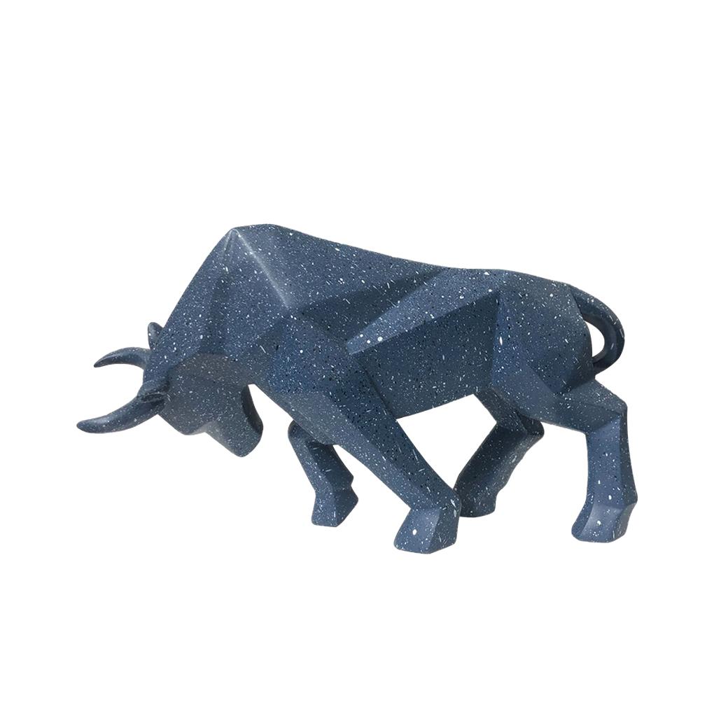 Exquisite Decoration Bulls Sculpture Made Of Resin Bull Statue Ornament Resin Bull Sculpture