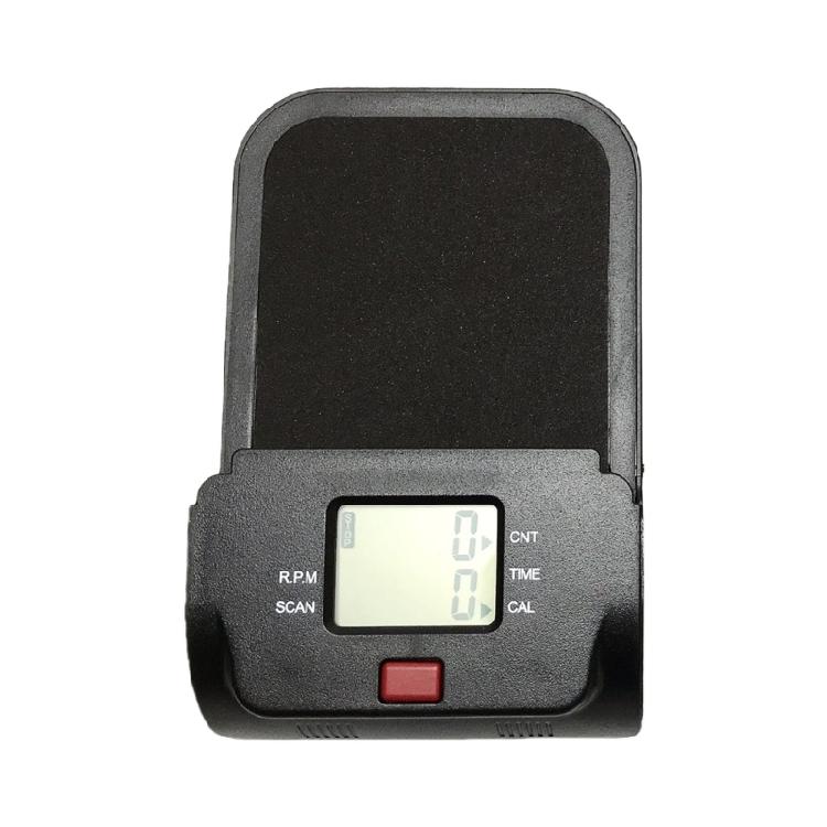 Счетчик для гребного тренажера Замена Монитор Счетчик для гребного тренажера Считающее устройство Тренажерный зал Дом Фитнес Счетчик Спидометр чёрный