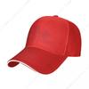Berretto da Baseball Silhouette Rosso Fuoco Peperoncini Retro Cappelli Sandwich Unisex Donna Regolabile Cappello da Sole per Esterno