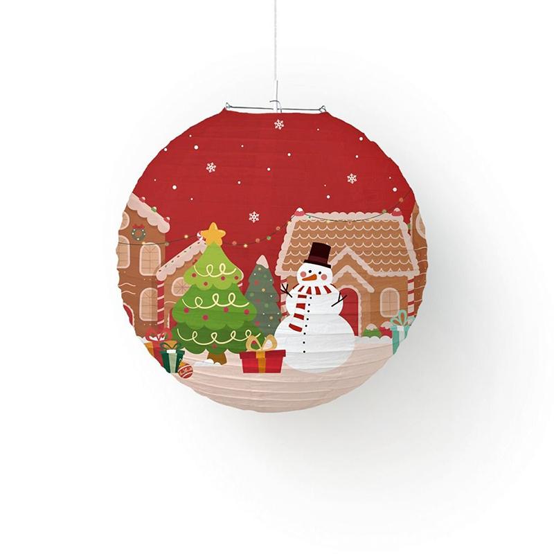 Christmas Christmas Ornament Christmas Gift Christmas Pattern Festival Party Hanging Decoration 1PC/6PCS