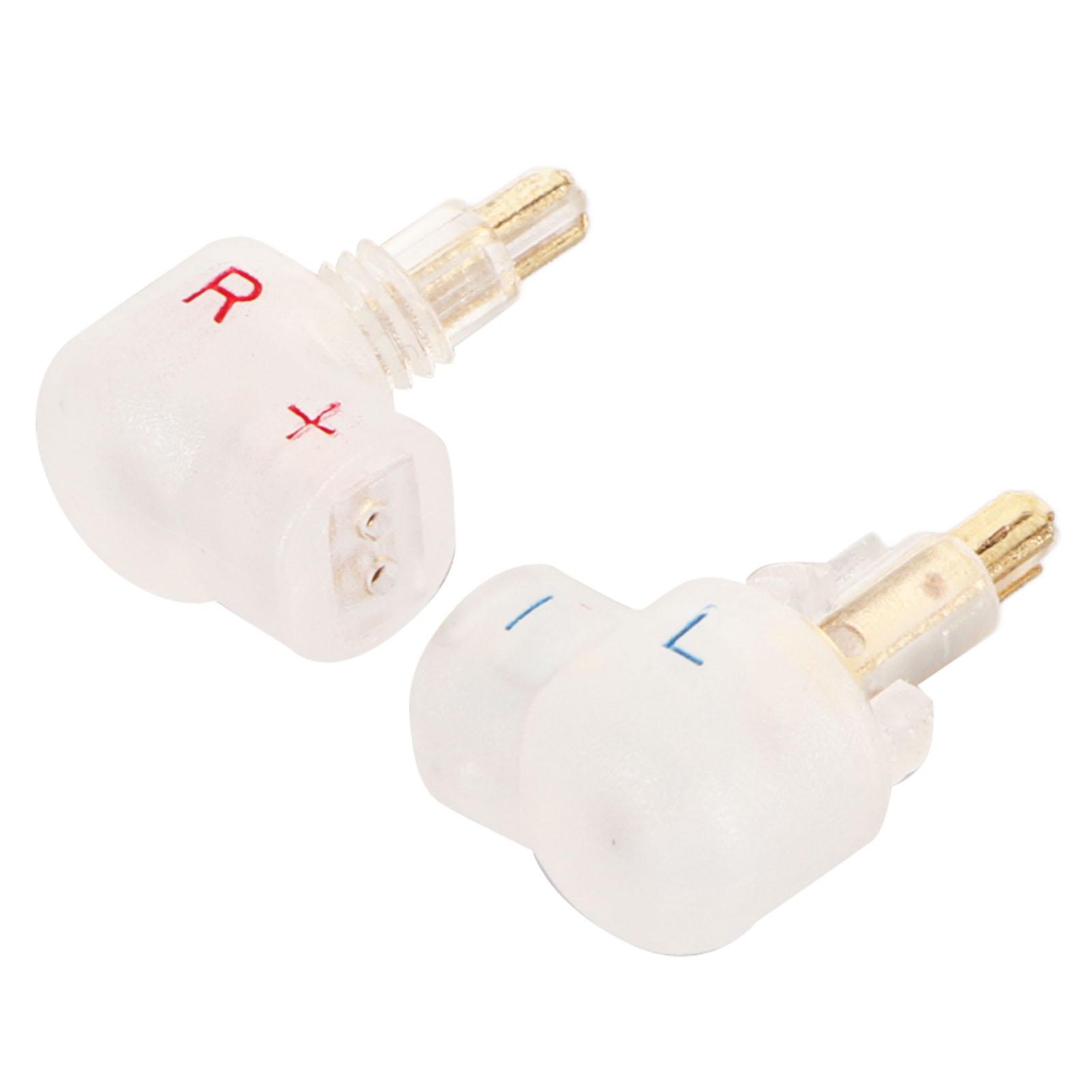 for EXK Male to 0.78mm Female 2Pin Cable Adapter for EXK MDR7550 EX600 EX800 EX1000 Connected To прозрачный