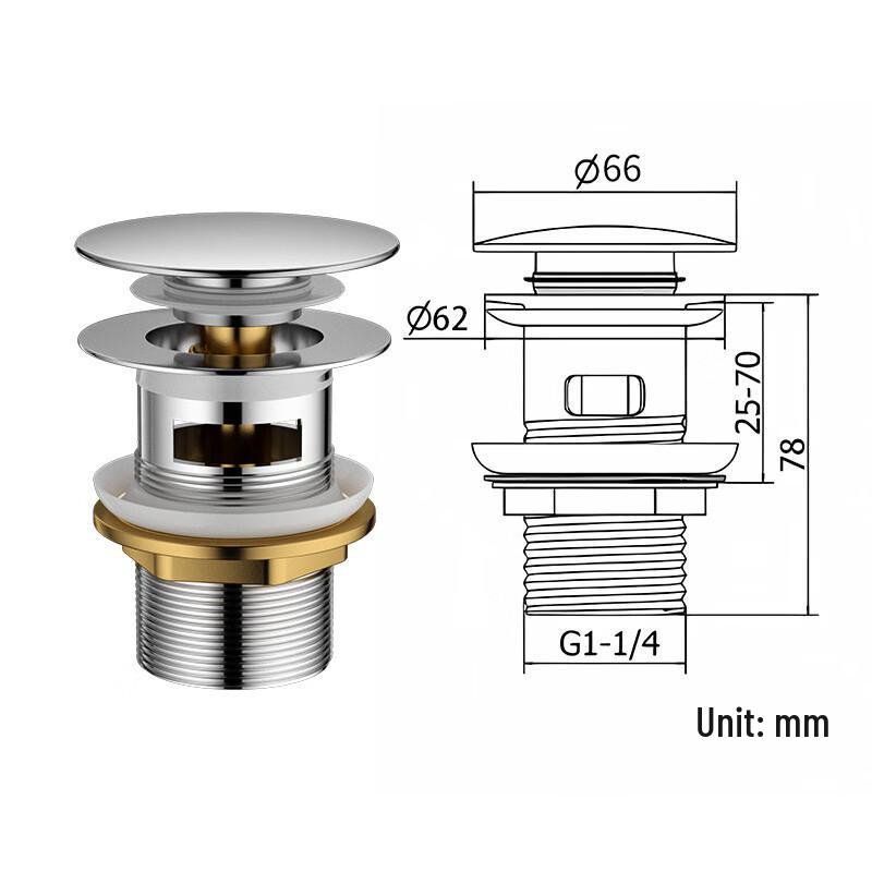 Xihe Basin Pop-up Drain