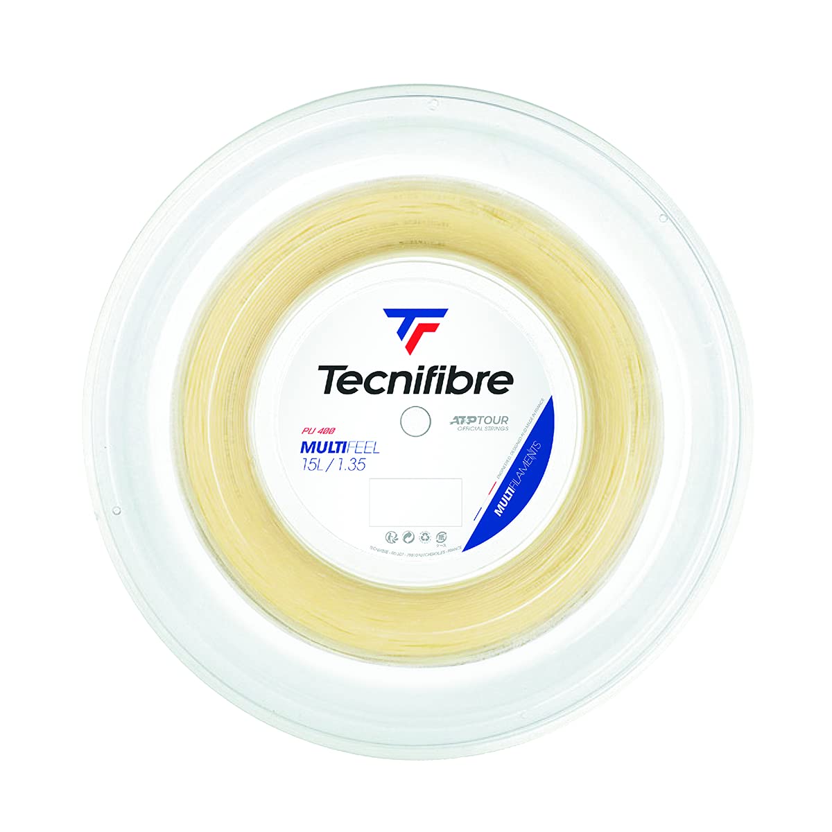 Tecnifibre MULTIFEEL 1.35mm 200m reel TFR222 tennis string