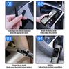 1Pcs Car Tire Inflator Smart Digital Inflatable Pump Emblem Accessories For Skoda SCALA Superb Octavia 2 3 A4 A5 Fabia Kamiq Kapoq Kodiaq Rapid