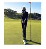 TASHI GOLF Women's Winter Warm Slimming Down Jacket & High Waist Fleece Pants Set