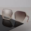 Vintage Rectangle Sunglasses Women Men Casual Fashion Glasses Luxurious Brand Designer Female