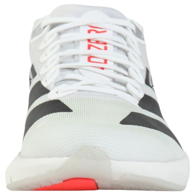 Adidas Adizero RC 6 Breathable And Lightweight Running Shoes Unisex White Black JP6560