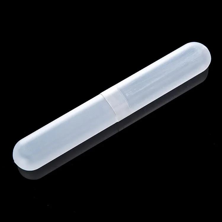 

1pc Travel Portable Toothbrush Holder Transparent Storage Box Case Practical Container Toothbrush Box Organizer Bathroom Tools
