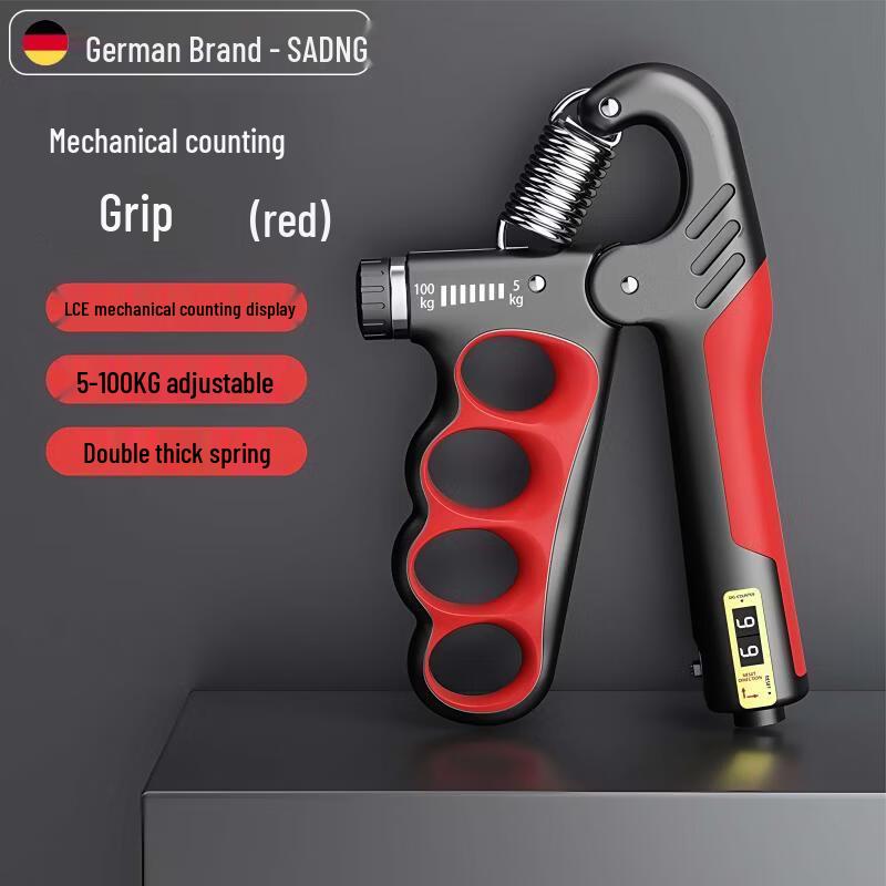 

Iron Curtain Adjustable Hand Gripper with Mechanical Counter