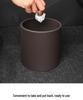 Leather Multifunctional Car Trash Can & Storage Bucket