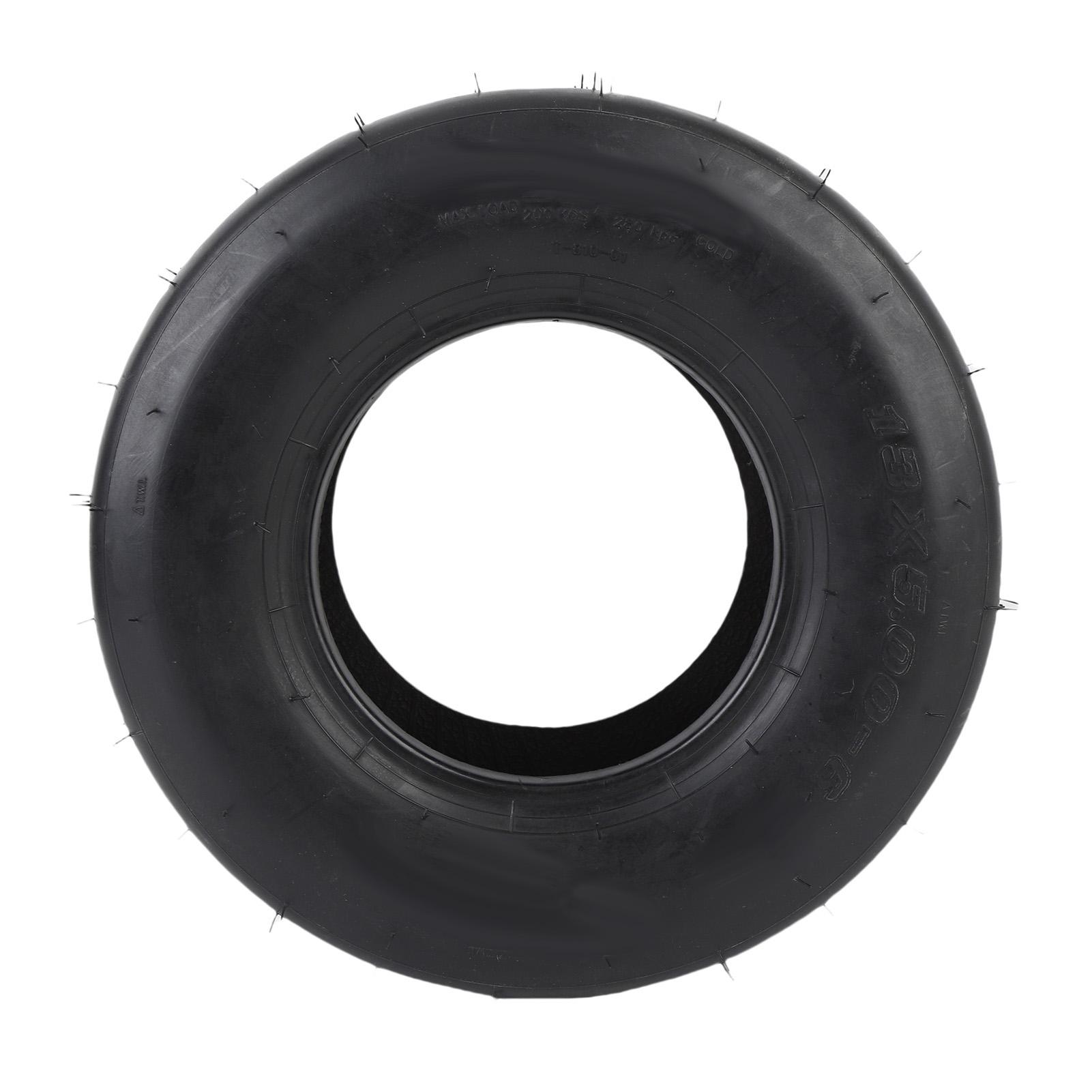 

13x5.00 6 Шина для газонокосилки Гладкий протектор 4 слоя 6 дюймов для снегоуборщика, картинг, культиватора, газонного трактора