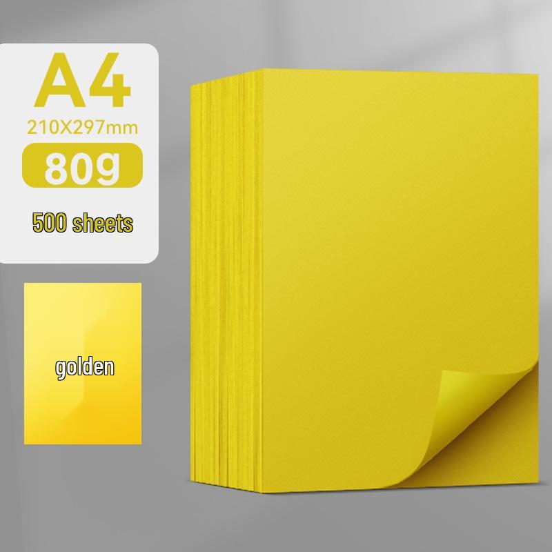 A4 80g Multicolor Origami Paper - 500 Sheets for Kids Craft and Printing
