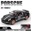 1:24 Scale 911 Turbos Metal Sports Car Alloy Model Car Diecast & Toy Car Simulation Συλλογή ήχου και φωτός Παιδικό δώρο