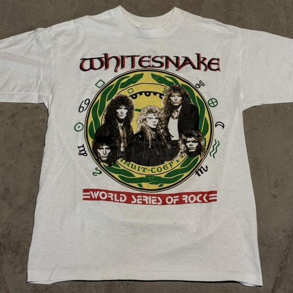 Hot 1990 Whitesnake Gift For Fans Reprint All Size N05.138