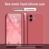 Liquid Silicone Drop Protection Case for Apple 16 Plus - Skin-Friendly, Full Coverage, Solid Color
