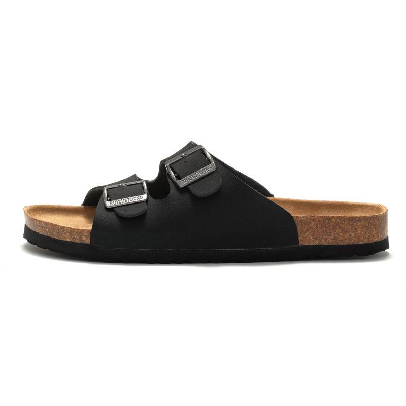 Spring and Summer Man's Cork Slippers Ladies's Sandals and Slippers Student Beach Shoes Tide Loose Shoes