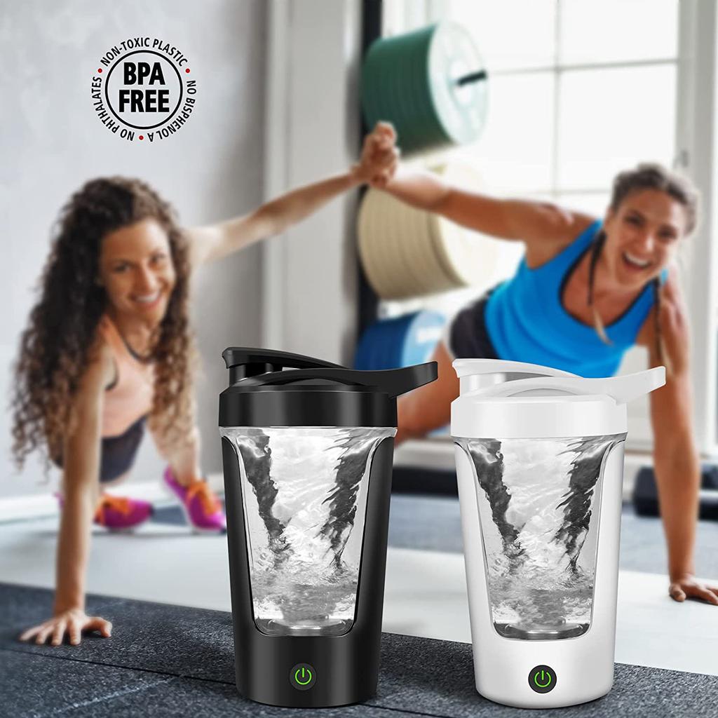 Tazza Elettrica Mescolatrice da 350 ml Portatile Bottiglia Shaker per Proteine in Polvere Mixer per Viaggio Casa Ufficio Strumenti da Cucina