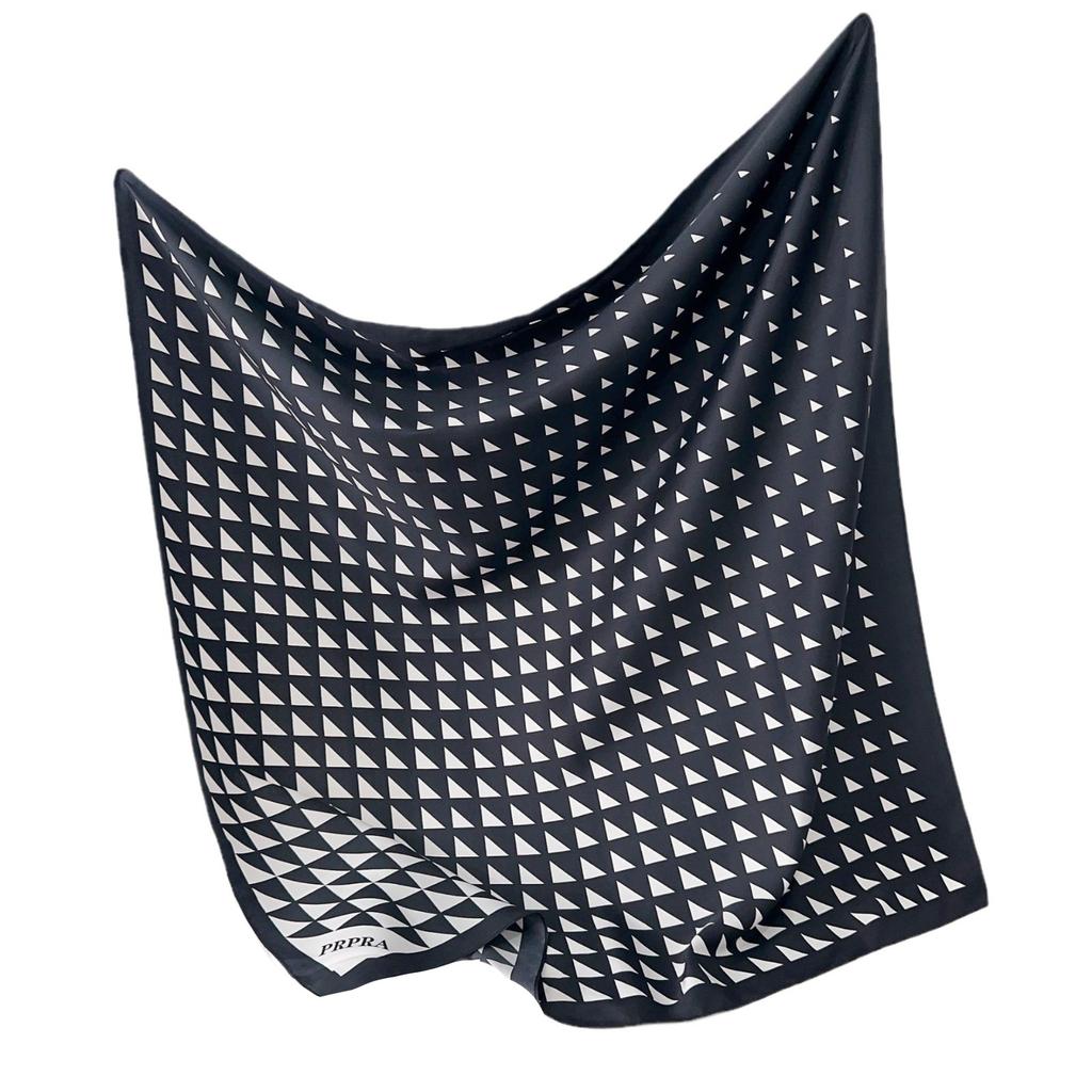 90CM Four Seasons Square Large Square Scarf Luxury Decorative Shirt Professional Headscarf Hairband Sunscreen Headscarf