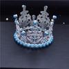 Metallperlen Tiaras Kleine Krone Geburtstagstorte Backen Dekorative Kopfschmuck Kinder Kleines Diadem Braut Hochzeit Ornamente