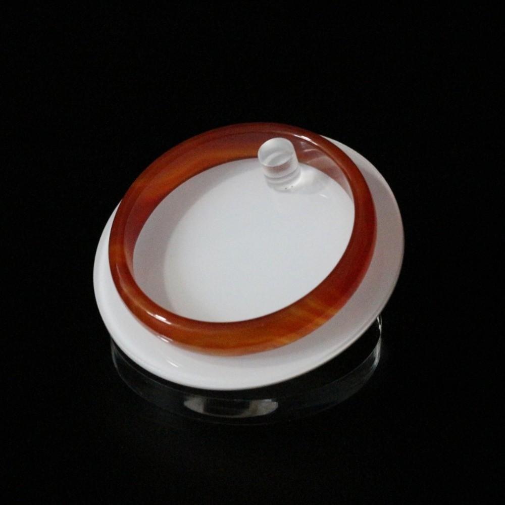 Transparent Bracelet Bangle Display Plate Round Watch Display Rack Fashion Bracelet Organizer