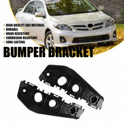 Bumper Bracket For 2011-2013 Toyota Corolla Set of 2 Front Left & Side Right