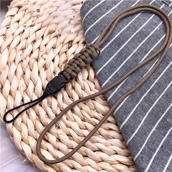 New Fashion Pendant Lanyards Necklace Keychain Phone Strap For Phone USB Holder Charms Keyring Buckle Rope Anti-slip Cord