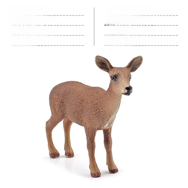 Donkey Alpaca Sheep Model Collection Pvc Figures For Home Decor And Educational Display