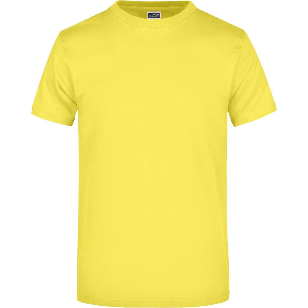 James and Nicholson Unisex Adult Heavyweight Crew Neck T-Shirt
