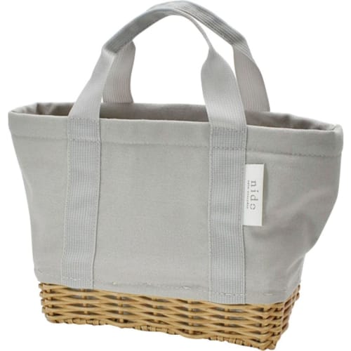 

Gendai Department Store nido Lunch Basket GRAY Size: Approx. W32 D12 H20 A687GY